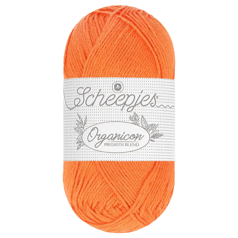 #Farbe_Scheepjes Organicon | 224 Deep Tangerine
