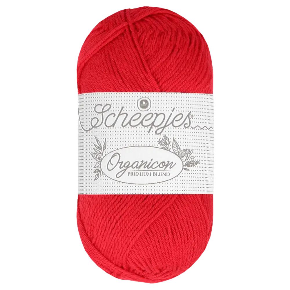#Farbe_Scheepjes Organicon | 244 Red Rose