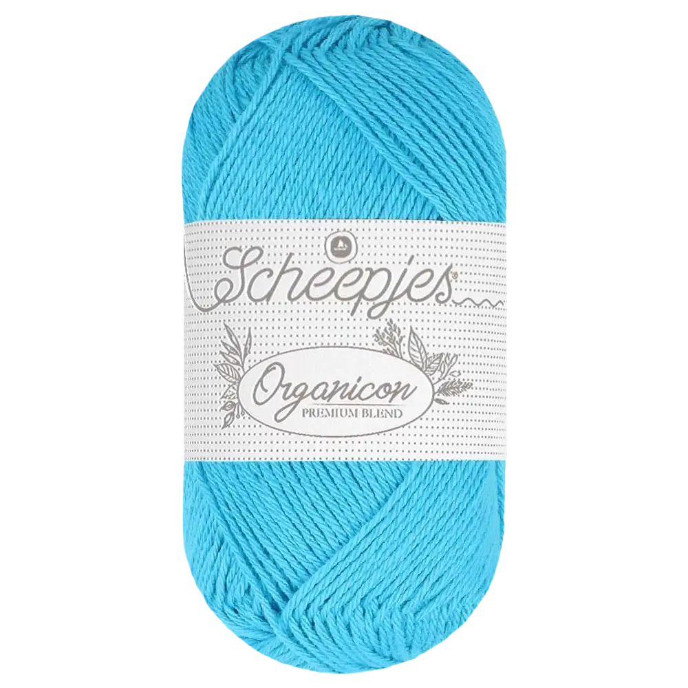#Farbe_Scheepjes Organicon | 268 Sleepy Cyan