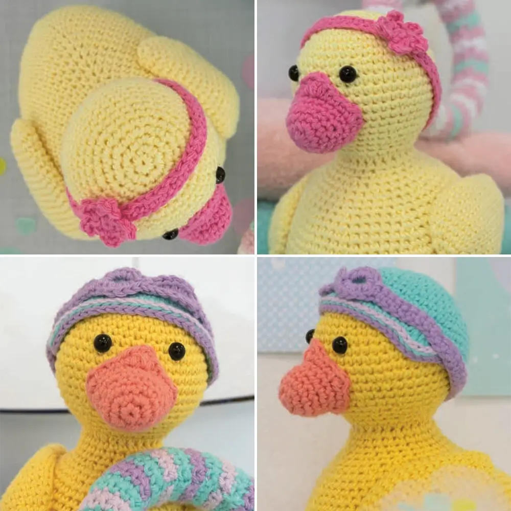 Amigurumi Bathing Duck (Häkelset)