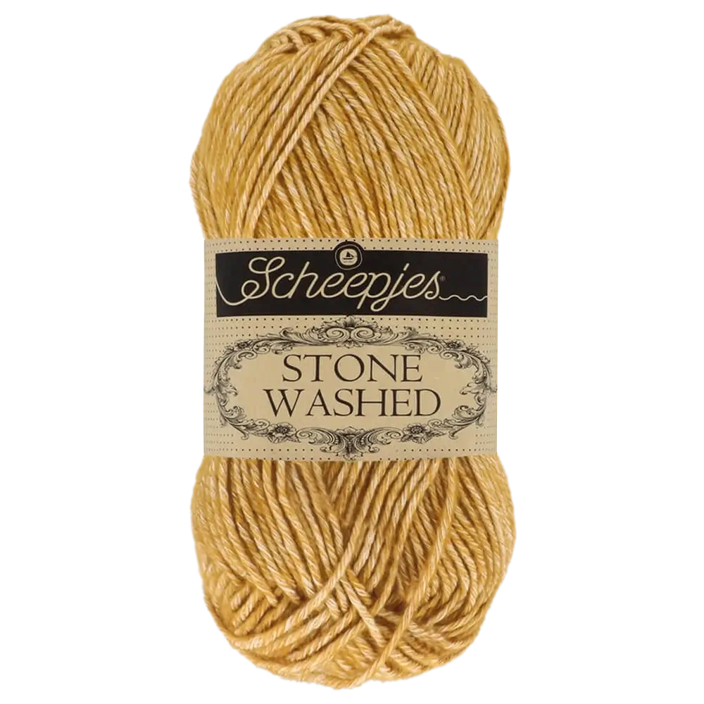 #Farbe_Scheepjes Stone Washed | 809 Yellow Jasper