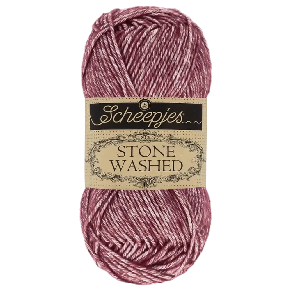 #Farbe_Scheepjes Stone Washed | 810 Garnet