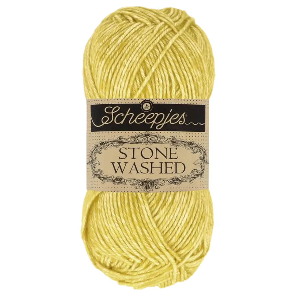 #Farbe_Scheepjes Stone Washed | 812 Lemon Quartz