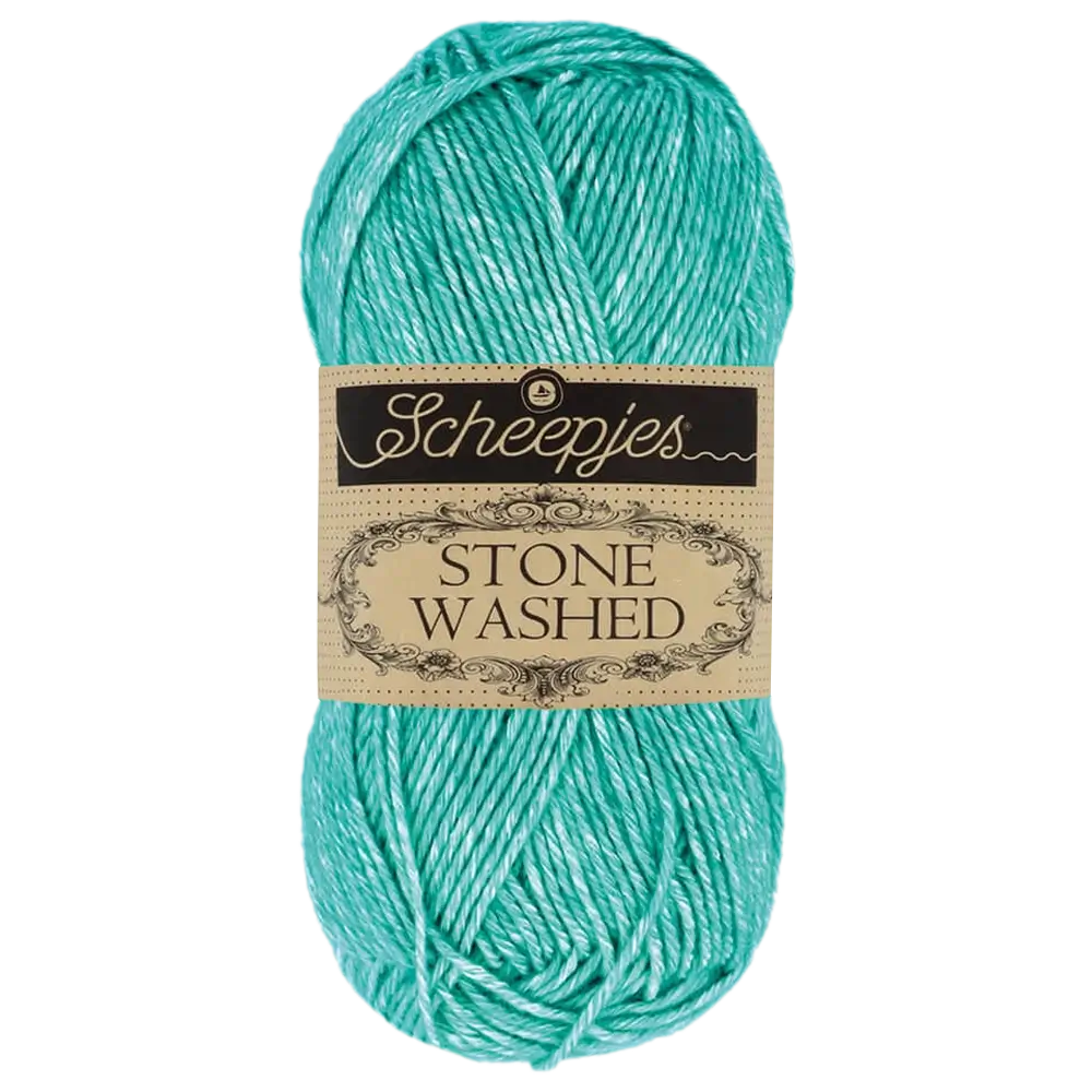 #Farbe_Scheepjes Stone Washed | 815 Green Agate