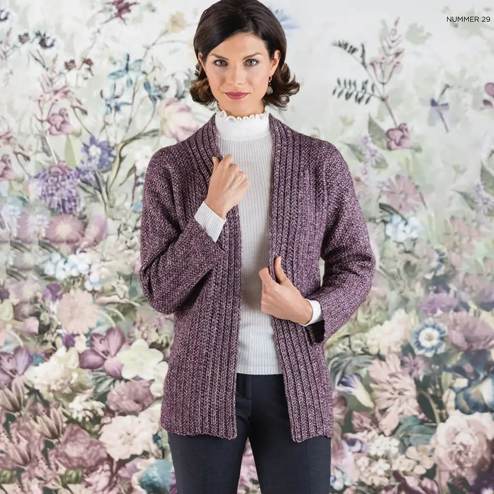 Cardigan Herringbone (Häkelanleitung)