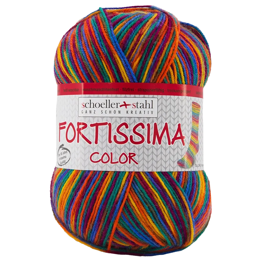 #Farbe_Schoeller + Stahl Fortissima Color 4-fach | 2402 Lampion