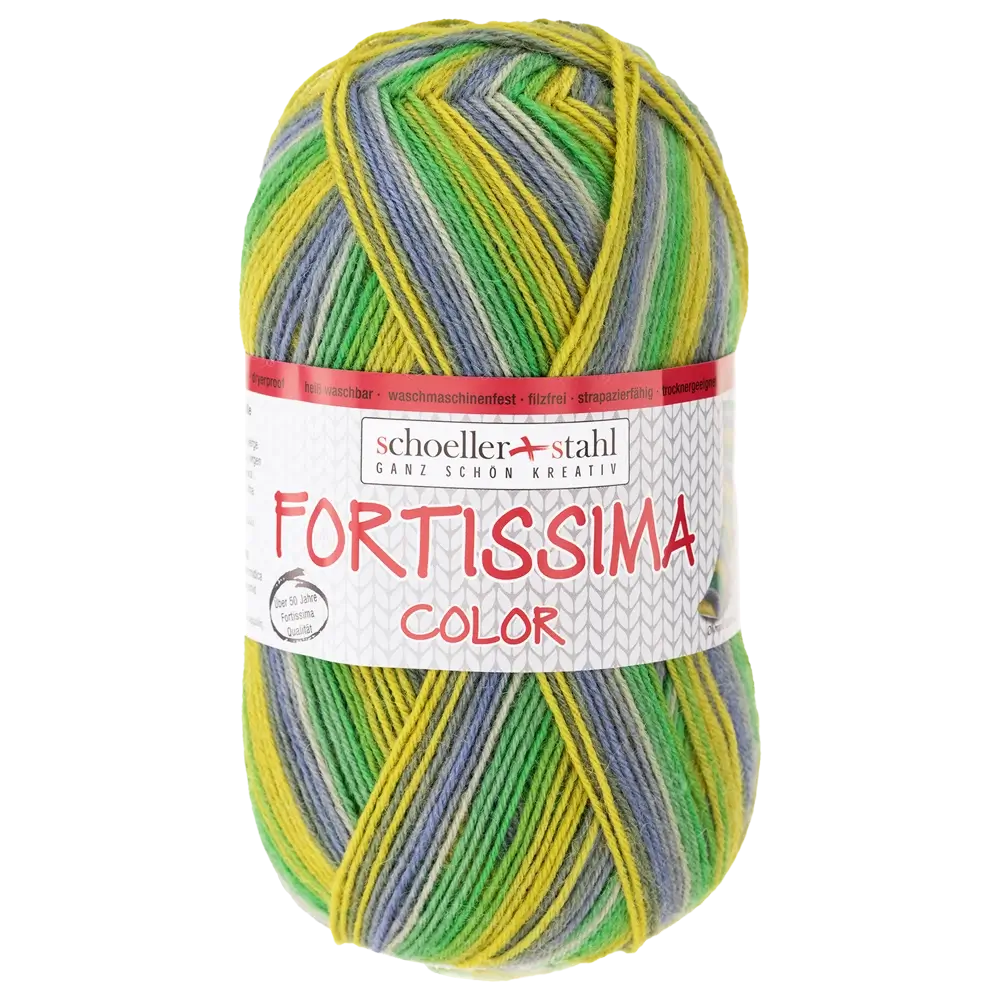 #Farbe_Schoeller + Stahl Fortissima Color 4-fach | 2429 Kawagoe