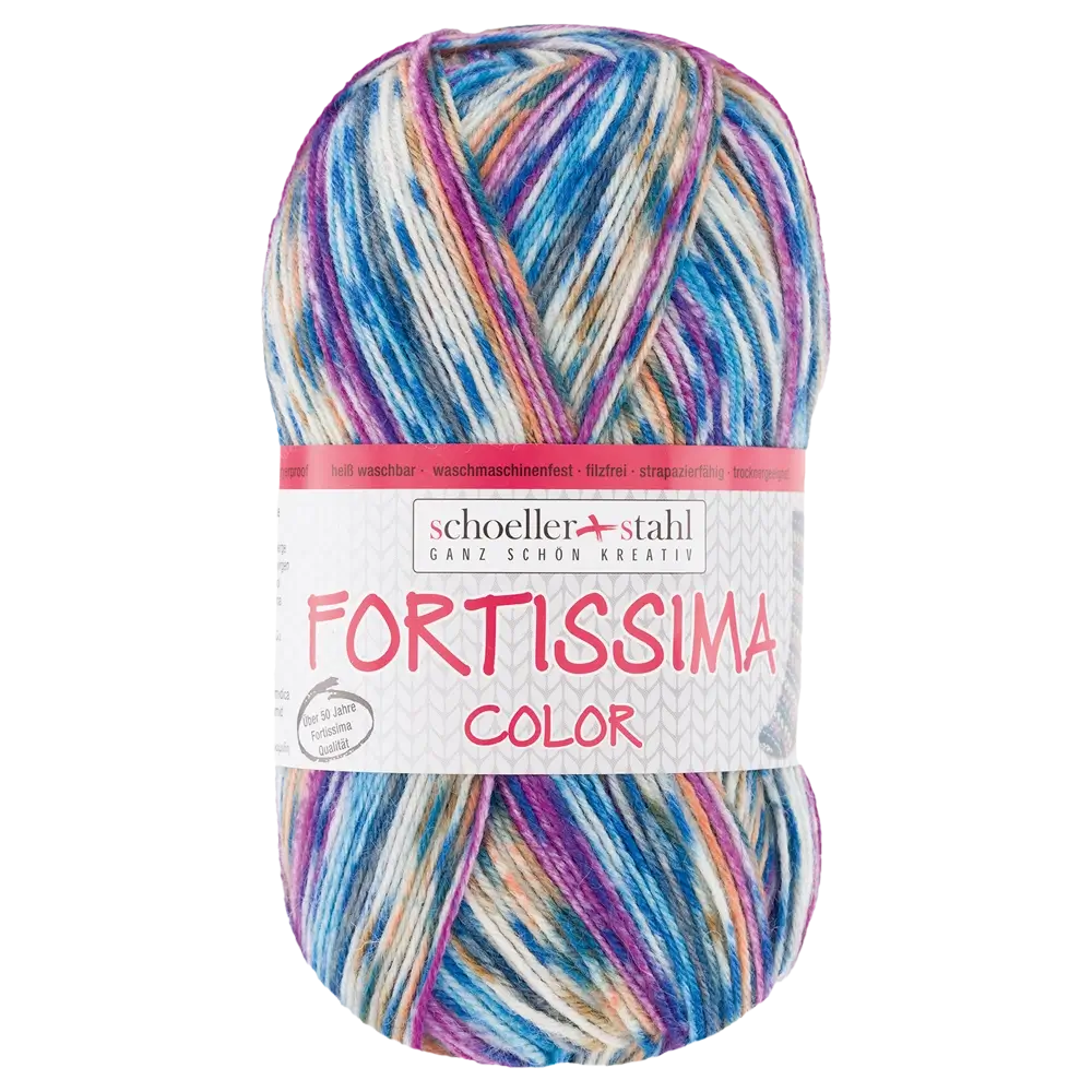 #Farbe_Schoeller + Stahl Fortissima Color 4-fach | 2481 Holunder