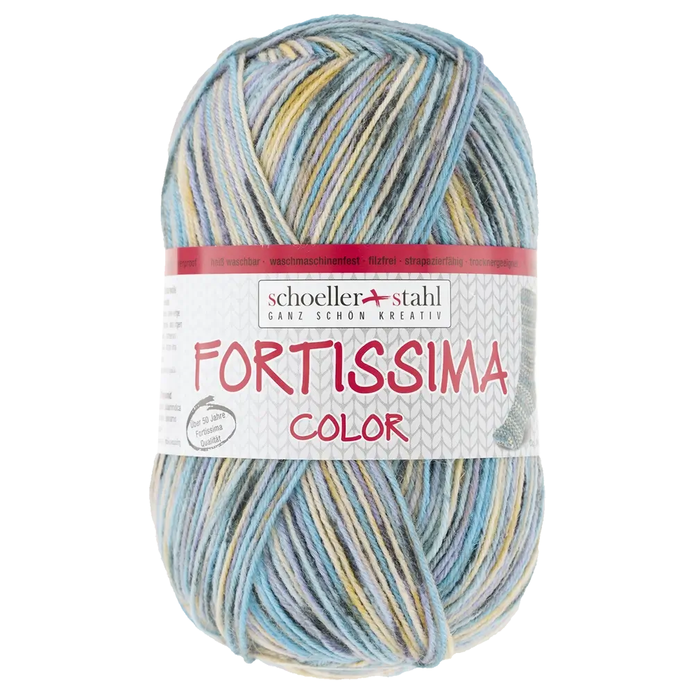#Farbe_Schoeller + Stahl Fortissima Color 4-fach | 2483 Kiesel