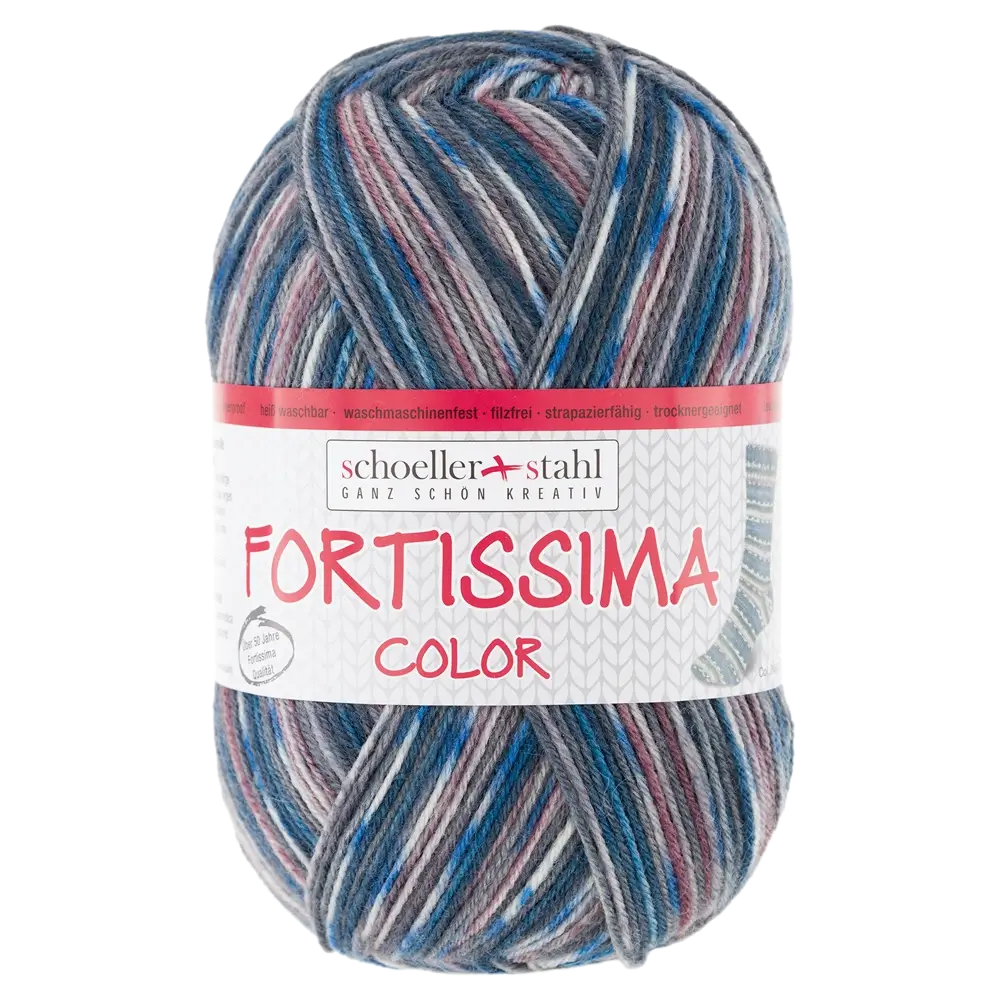 #Farbe_Schoeller + Stahl Fortissima Color 4-fach | 2484 Farmer