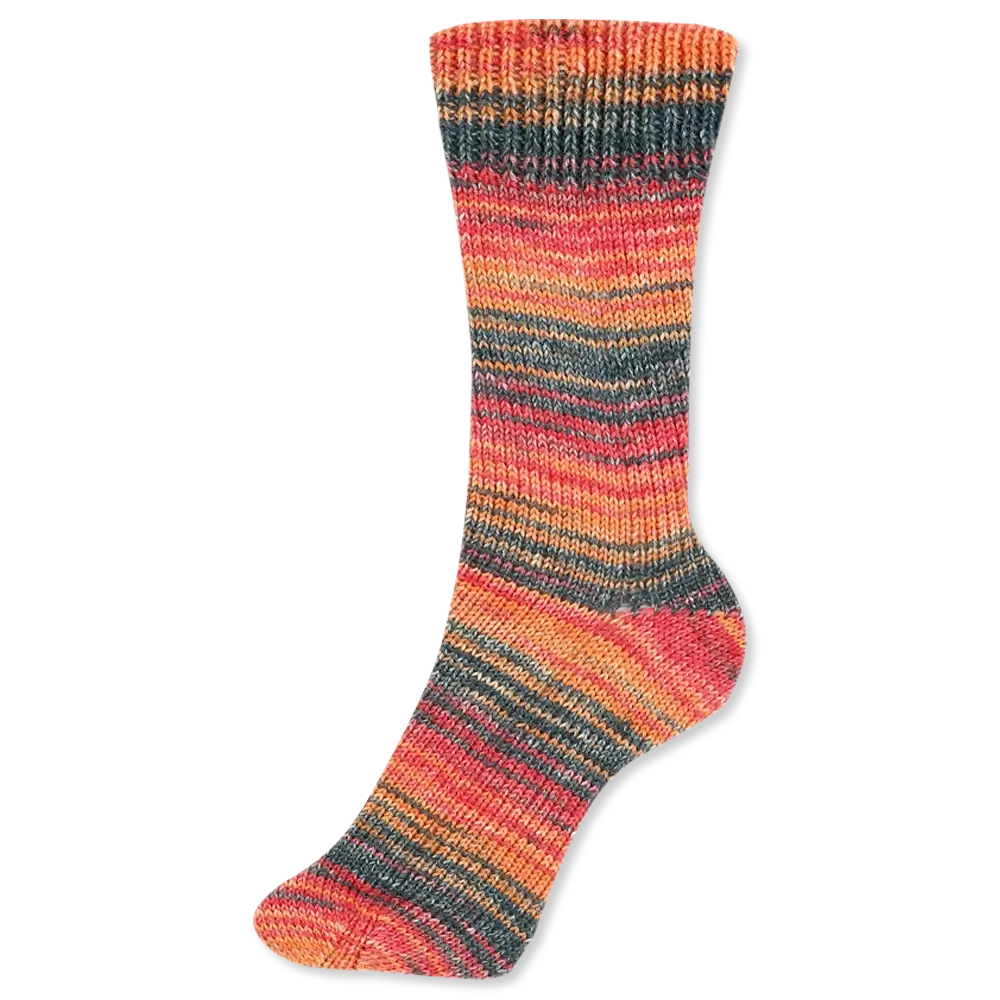 #Farbe_Schoeller + Stahl Fortissima Color 4-fach | 2486 Lava