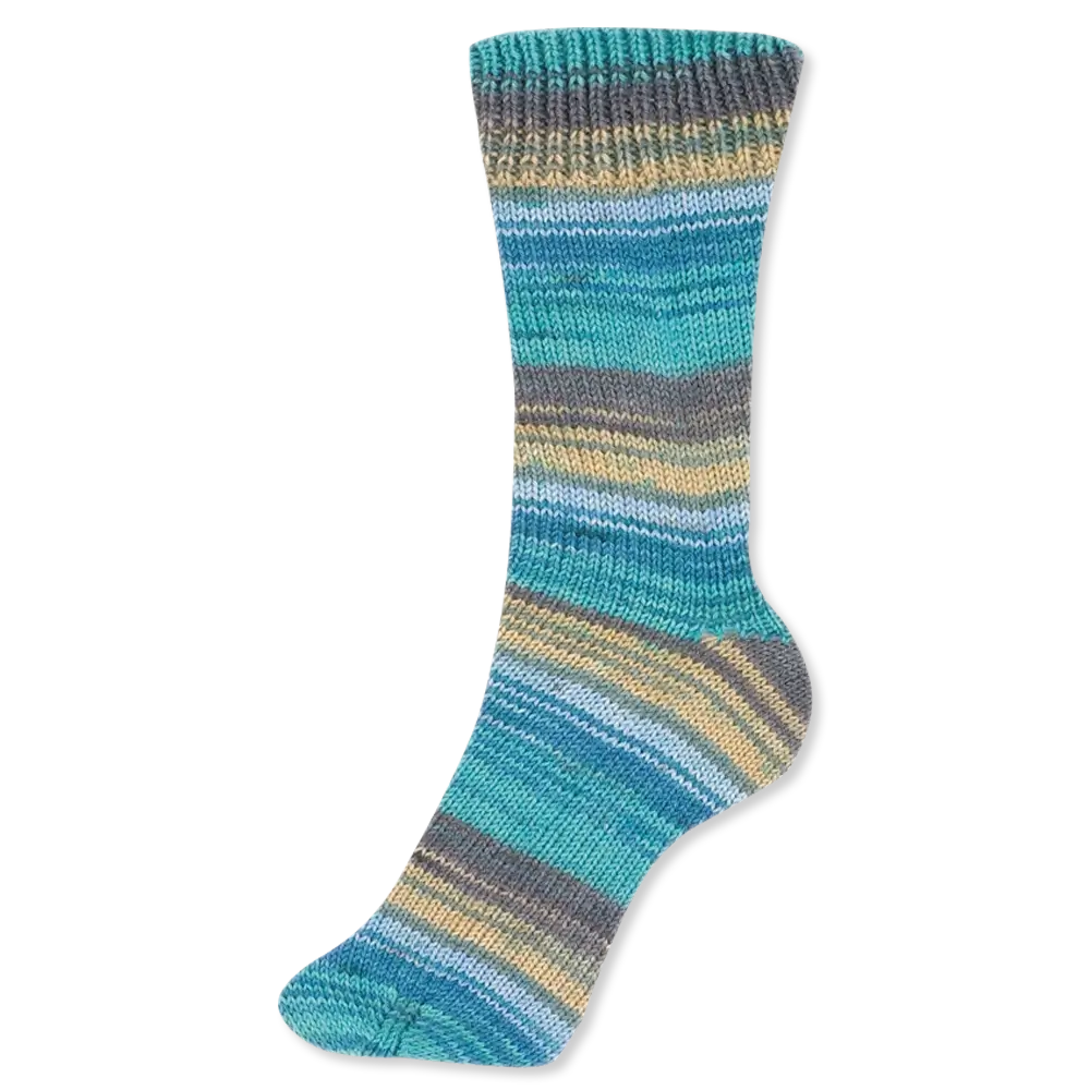 #Farbe_Schoeller + Stahl Fortissima Color 4-fach | 2488 Türkis