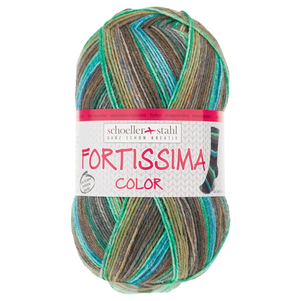 #Farbe_Schoeller + Stahl Fortissima Color 4-fach | 2499 Pflaume