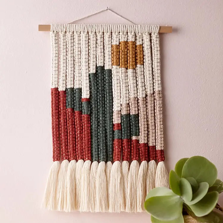 TOPP | Makramee Wandbilder im Kreuzknoten-Design