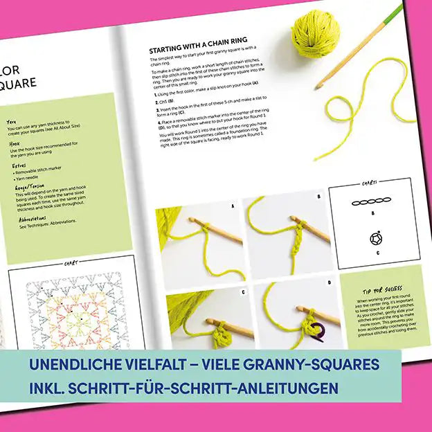 TOPP | Das große Granny Square Häkelbuch