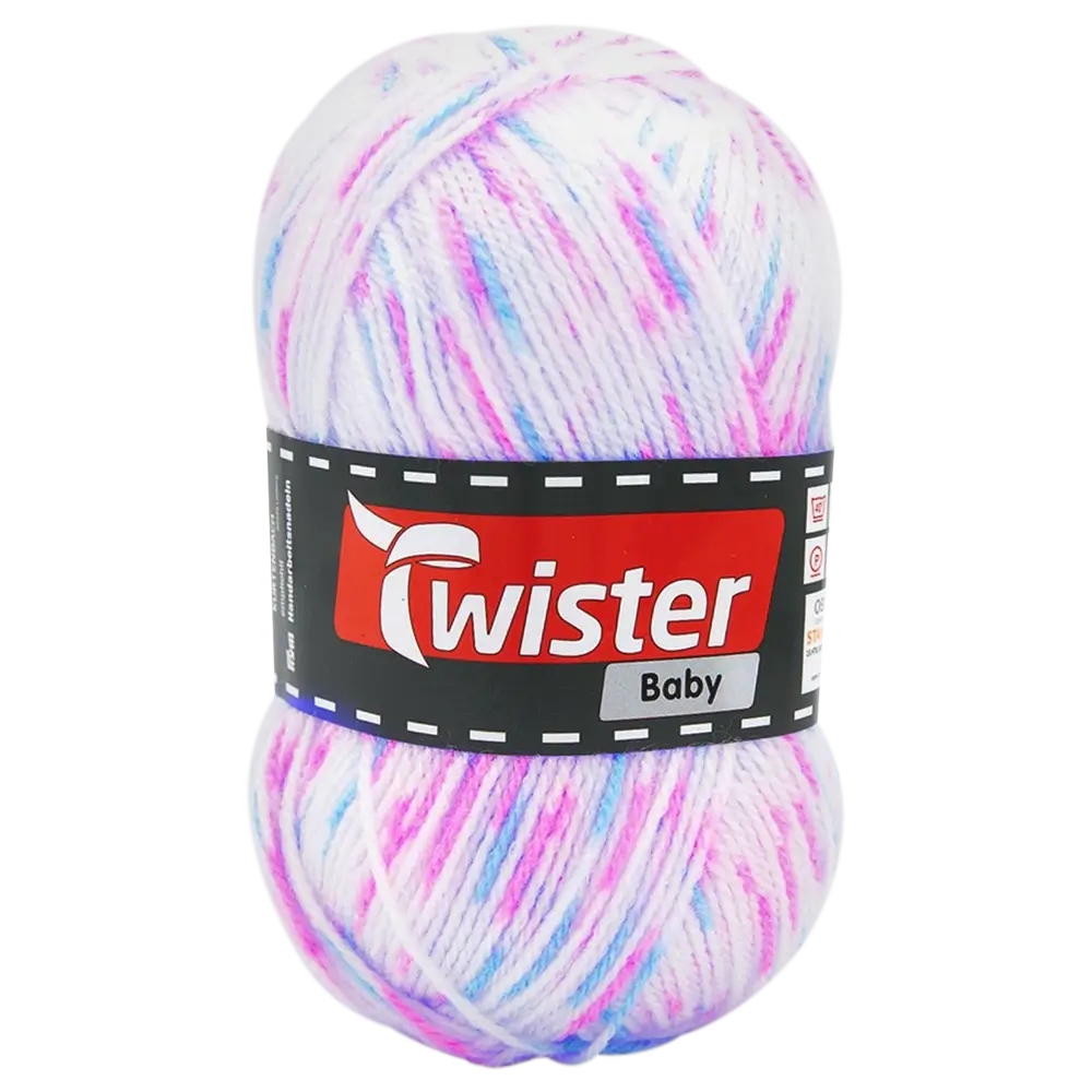 #Farbe_Twister Baby | 11 Weiß Multi
