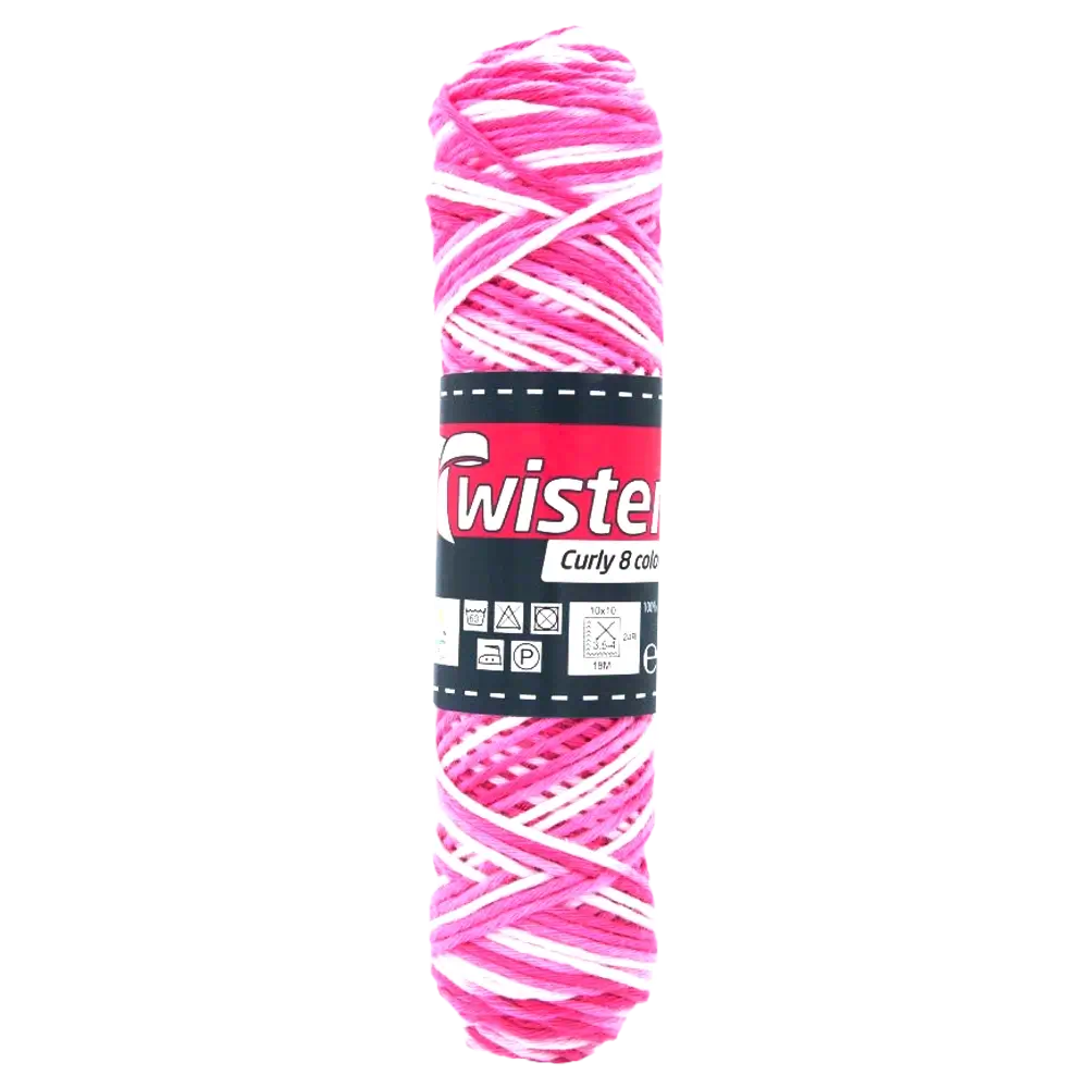 #Farbe_Twister Curly 8 Color | 107 Rosa-Pink-Erika