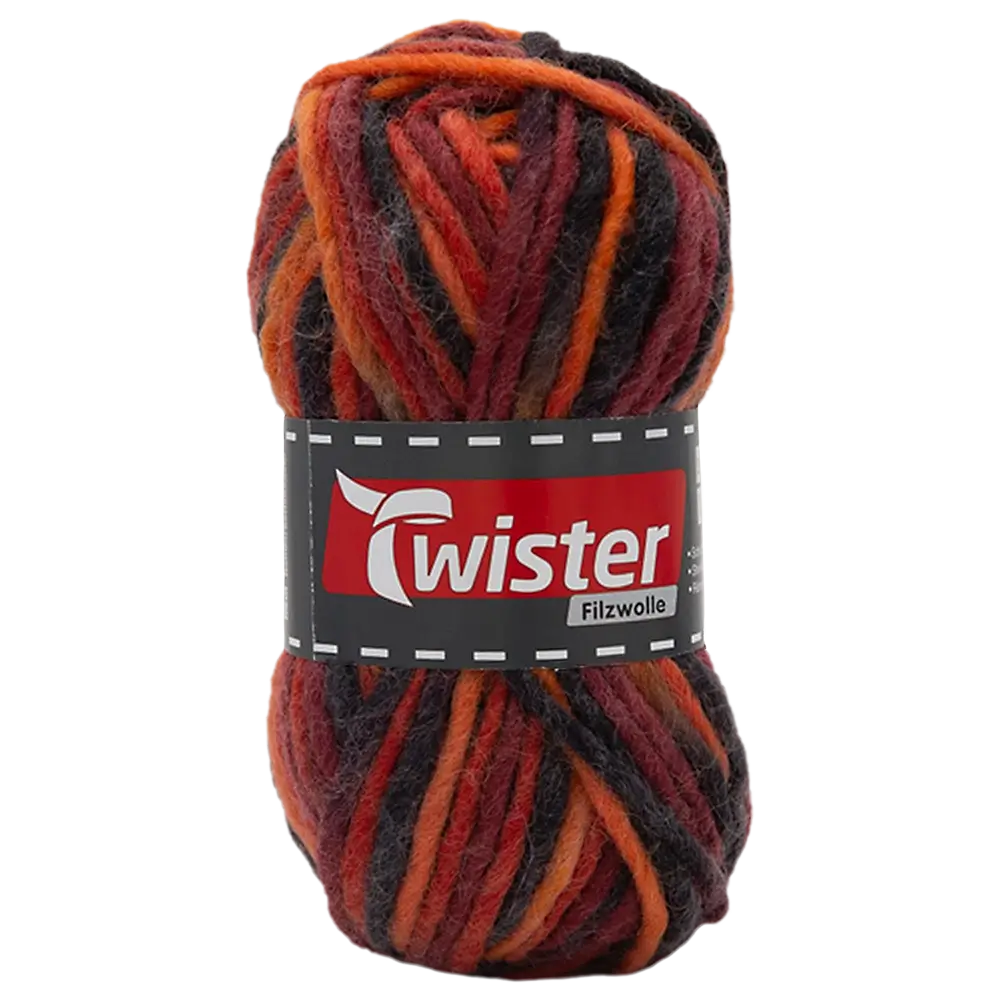 #Farbe_Twister Filzwolle Color | 137 Lava