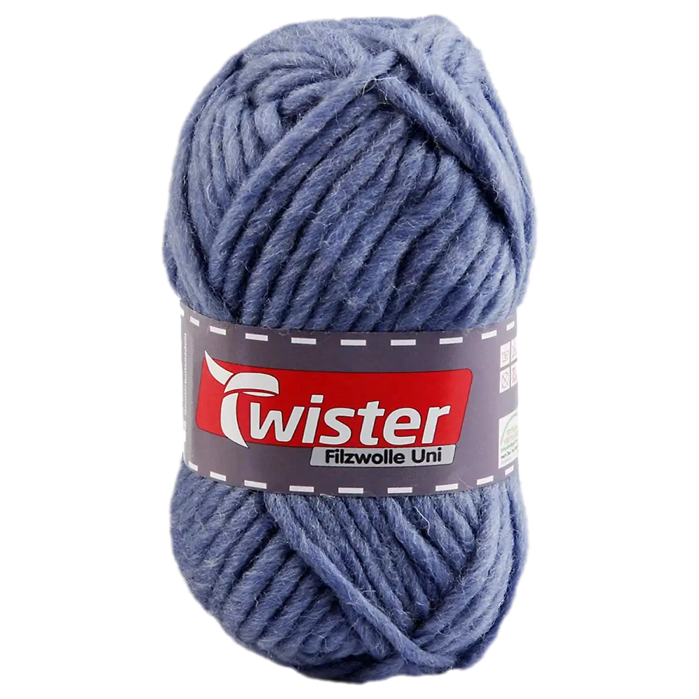 #Farbe_Twister Filzwolle Uni | 54 Jeans