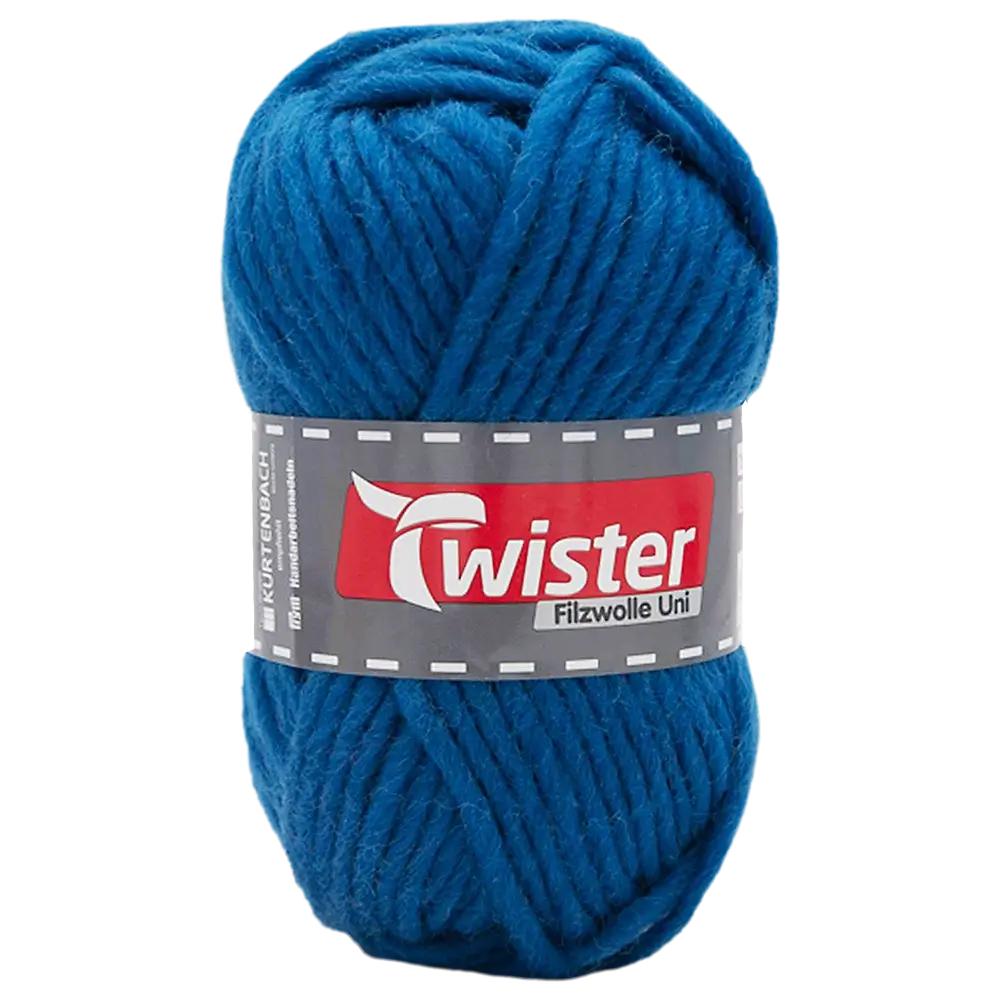 #Farbe_Twister Filzwolle Uni | 65 Petrol
