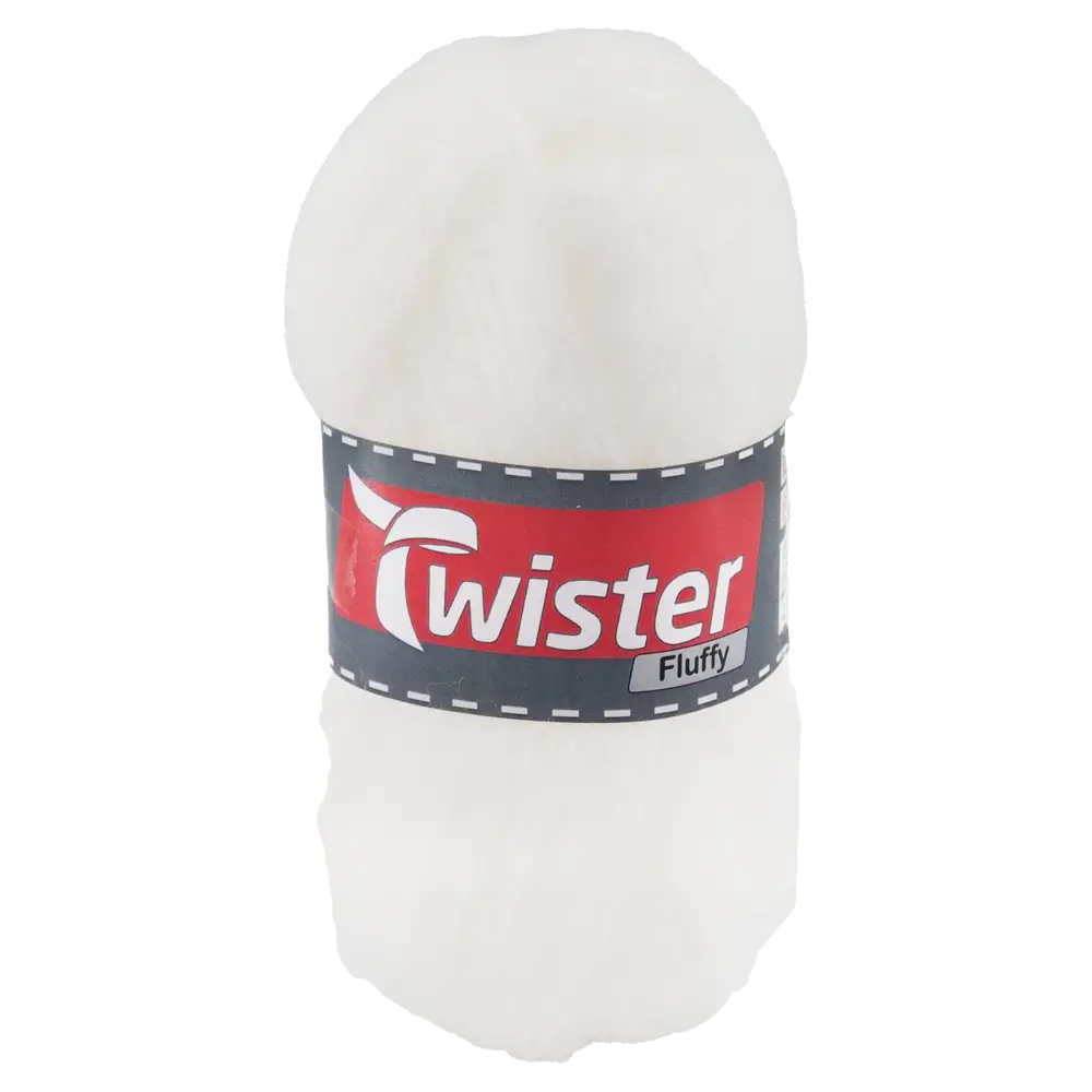 #Farbe_Twister Fluffy | 10 Weiß