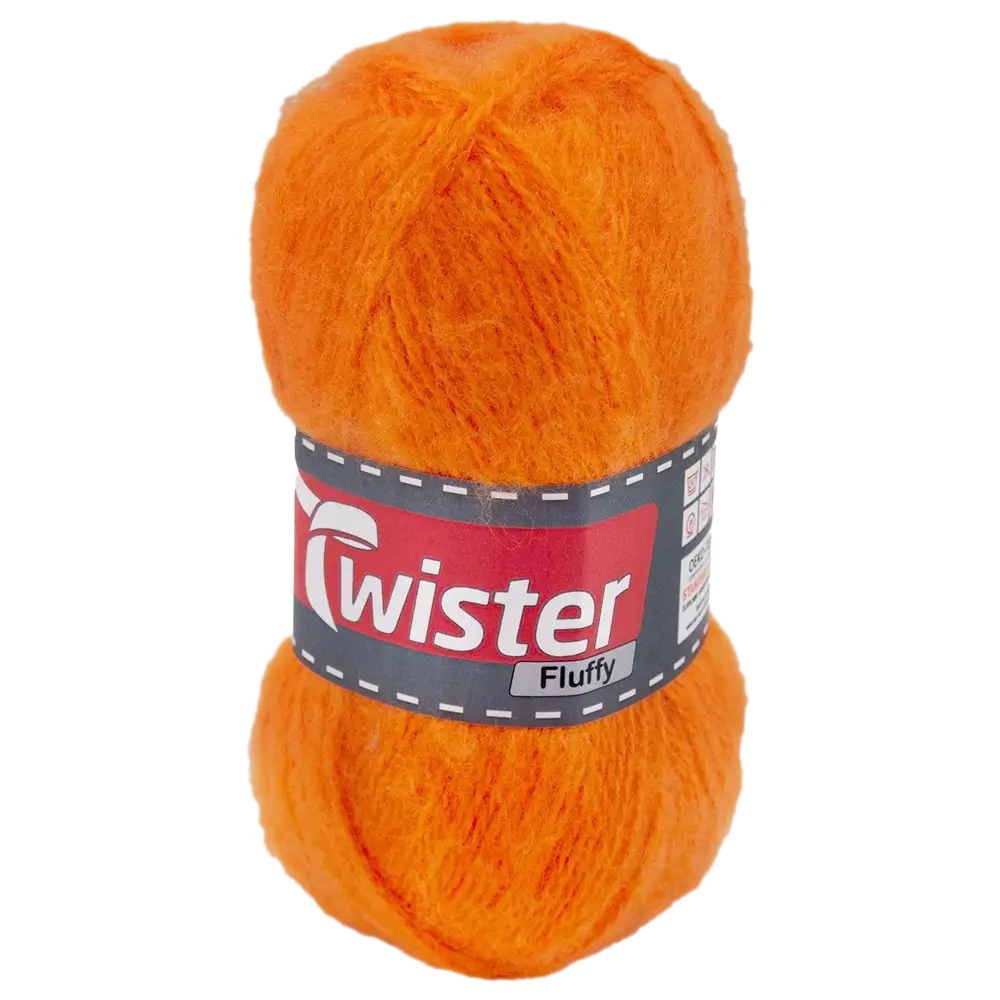 #Farbe_Twister Fluffy | 28 Orange