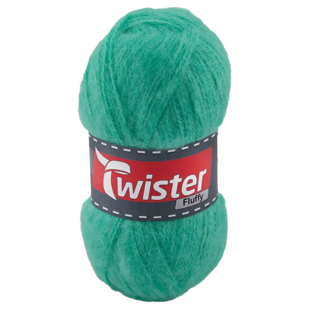 #Farbe_Twister Fluffy | 72 Smaragd