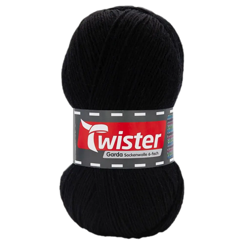 #Farbe_Twister Garda 6-fach | 90 Schwarz