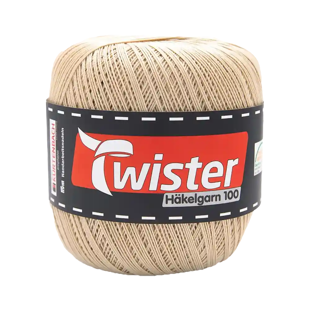 #Farbe_Twister Häkelgarn 100 | 21 Beige