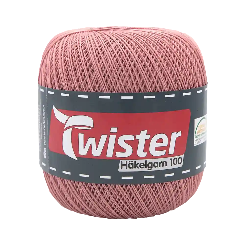 #Farbe_Twister Häkelgarn 100 | 33 Altrosa