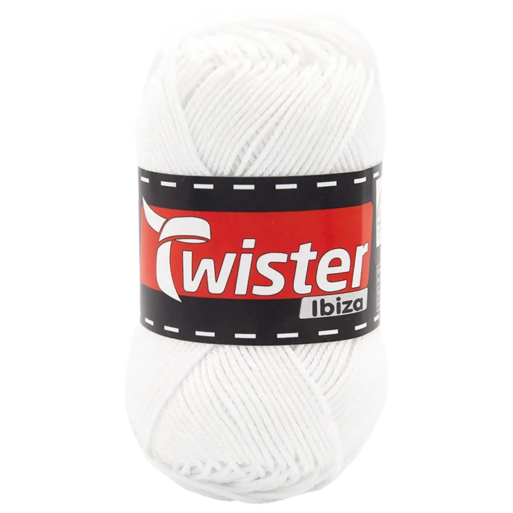 #Farbe_Twister Ibiza Uni | 10 Weiß