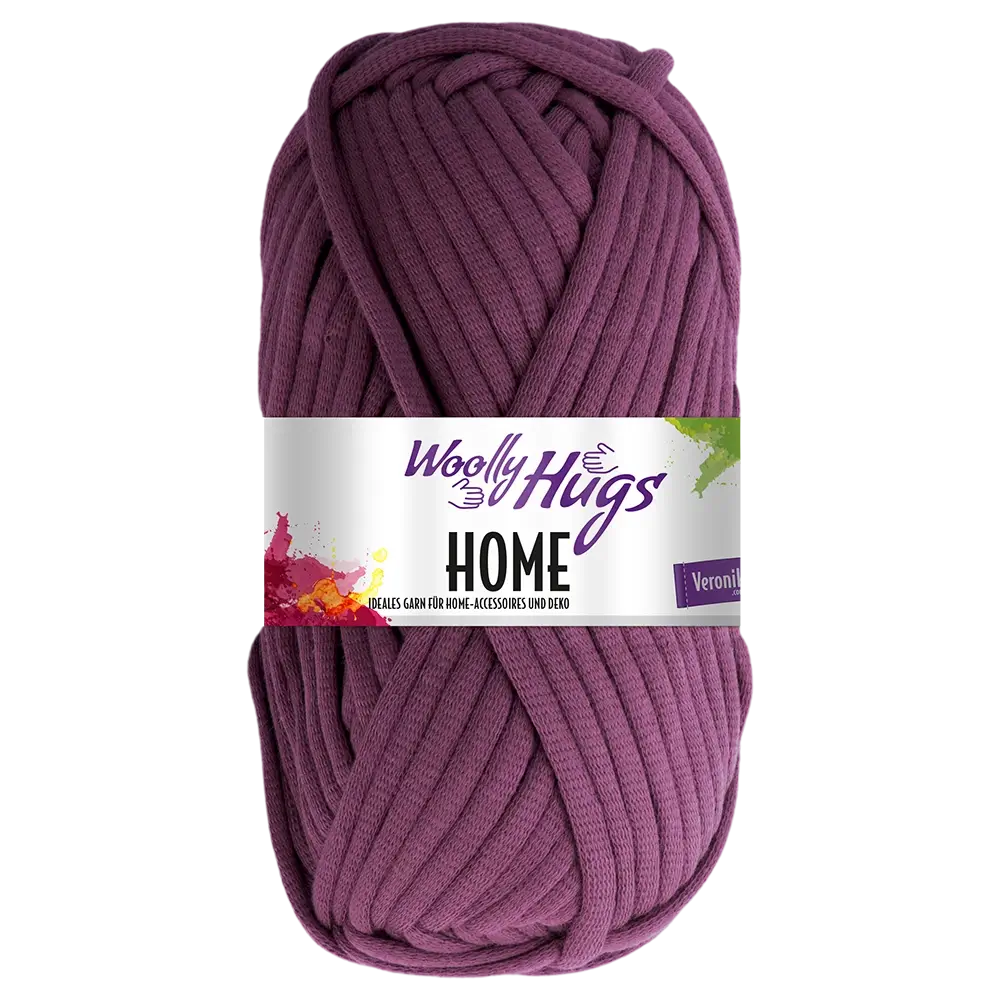#Farbe_Woolly Hugs Home | 47 Pflaume