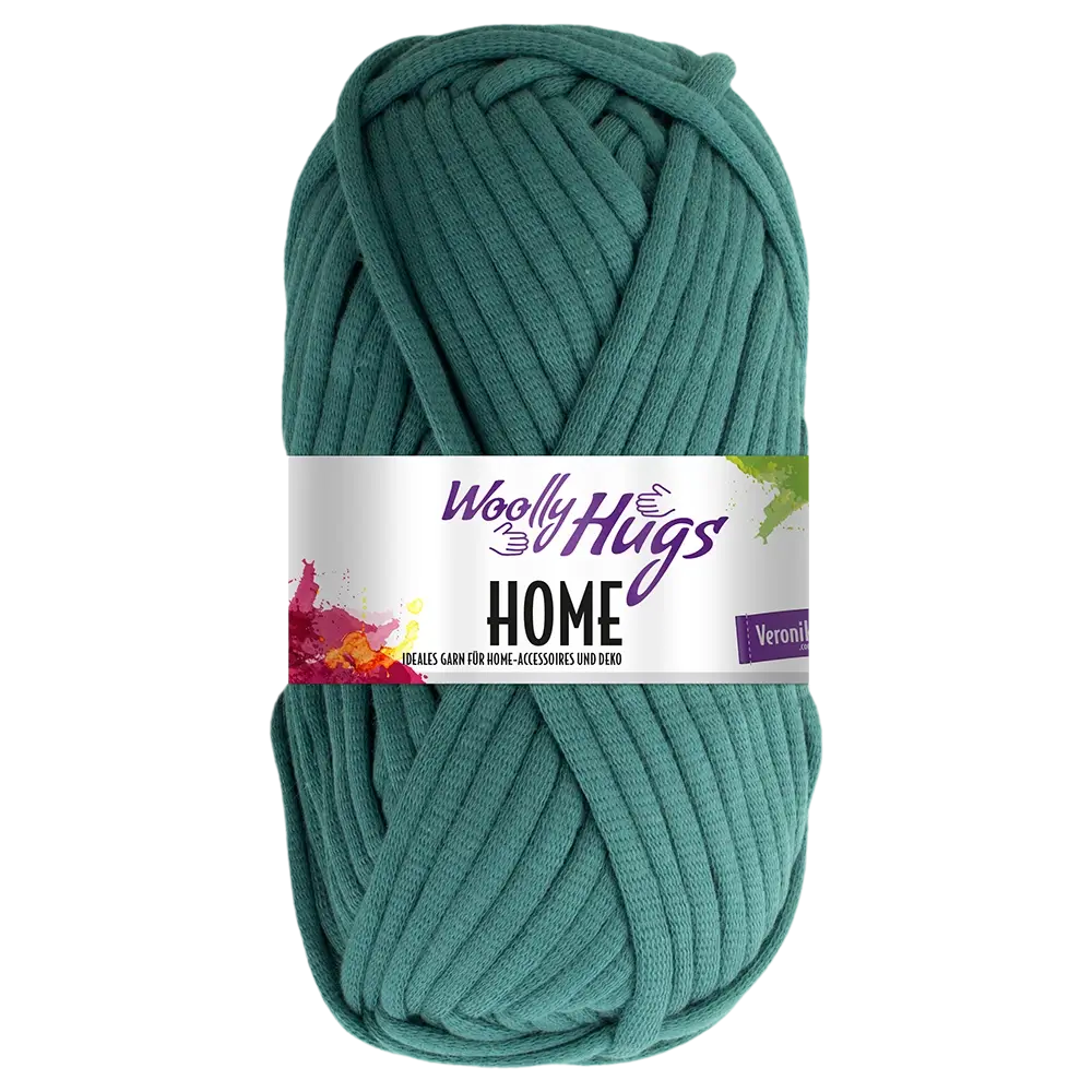#Farbe_Woolly Hugs Home | 68 Petrol