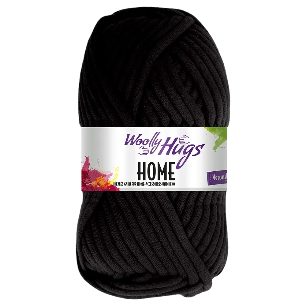 #Farbe_Woolly Hugs Home | 99 Schwarz