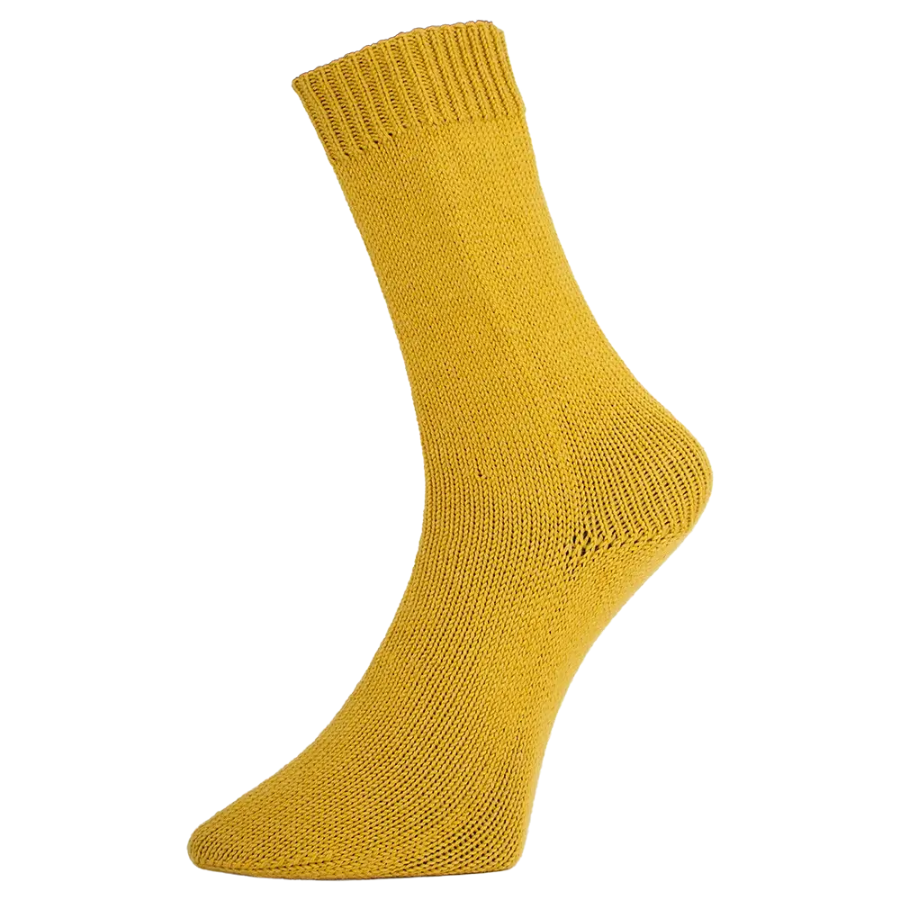 #Farbe_Woolly Hugs Merino Silk Socks | 223 Curry