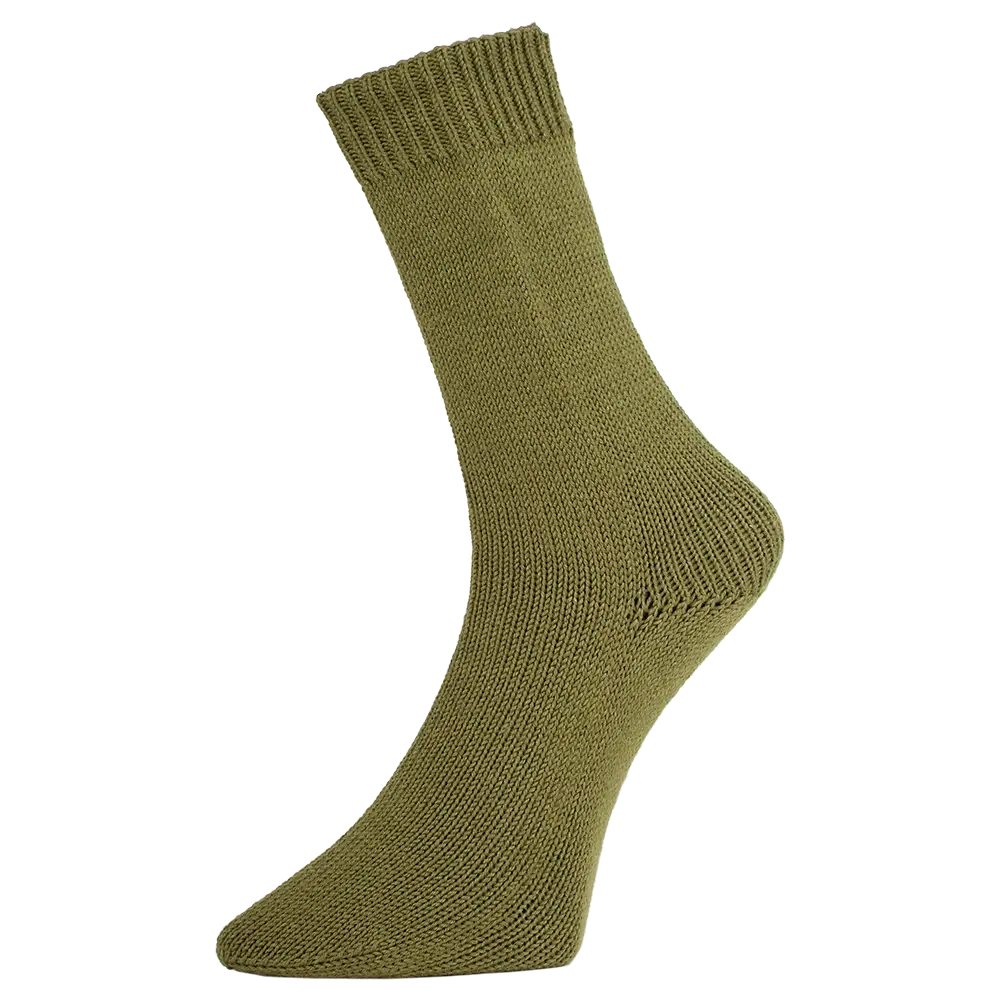 #Farbe_Woolly Hugs Merino Silk Socks | 273 Oliv