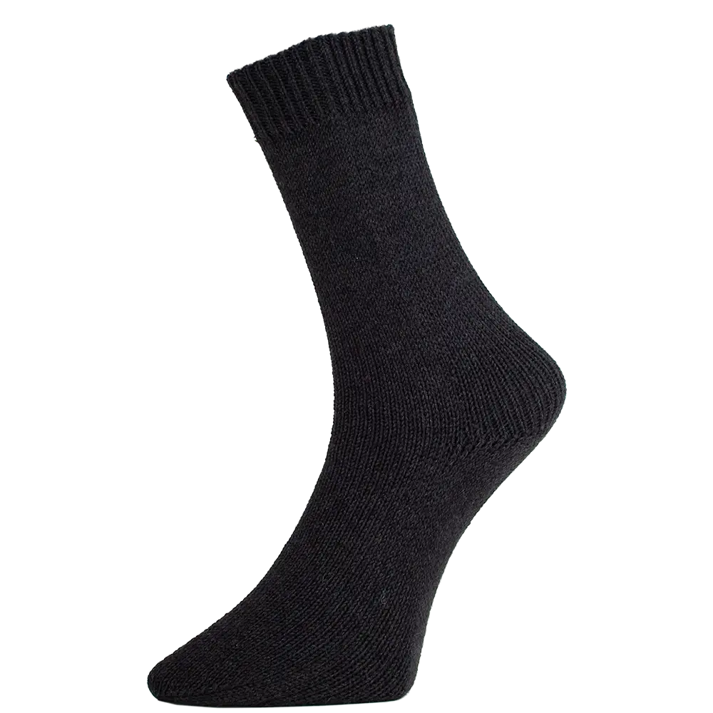 #Farbe_Woolly Hugs Merino Silk Socks | 298 Anthrazit