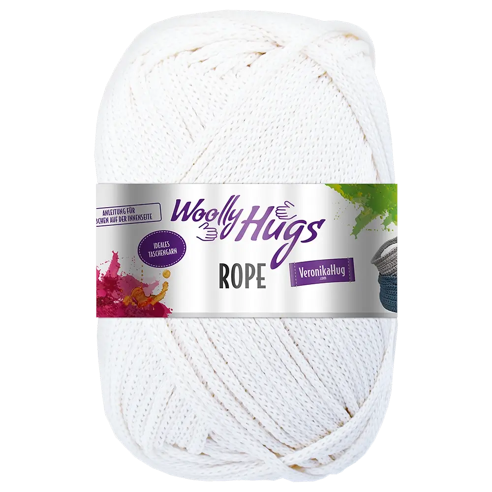 #Farbe_Woolly Hugs Rope | 01 Weiß