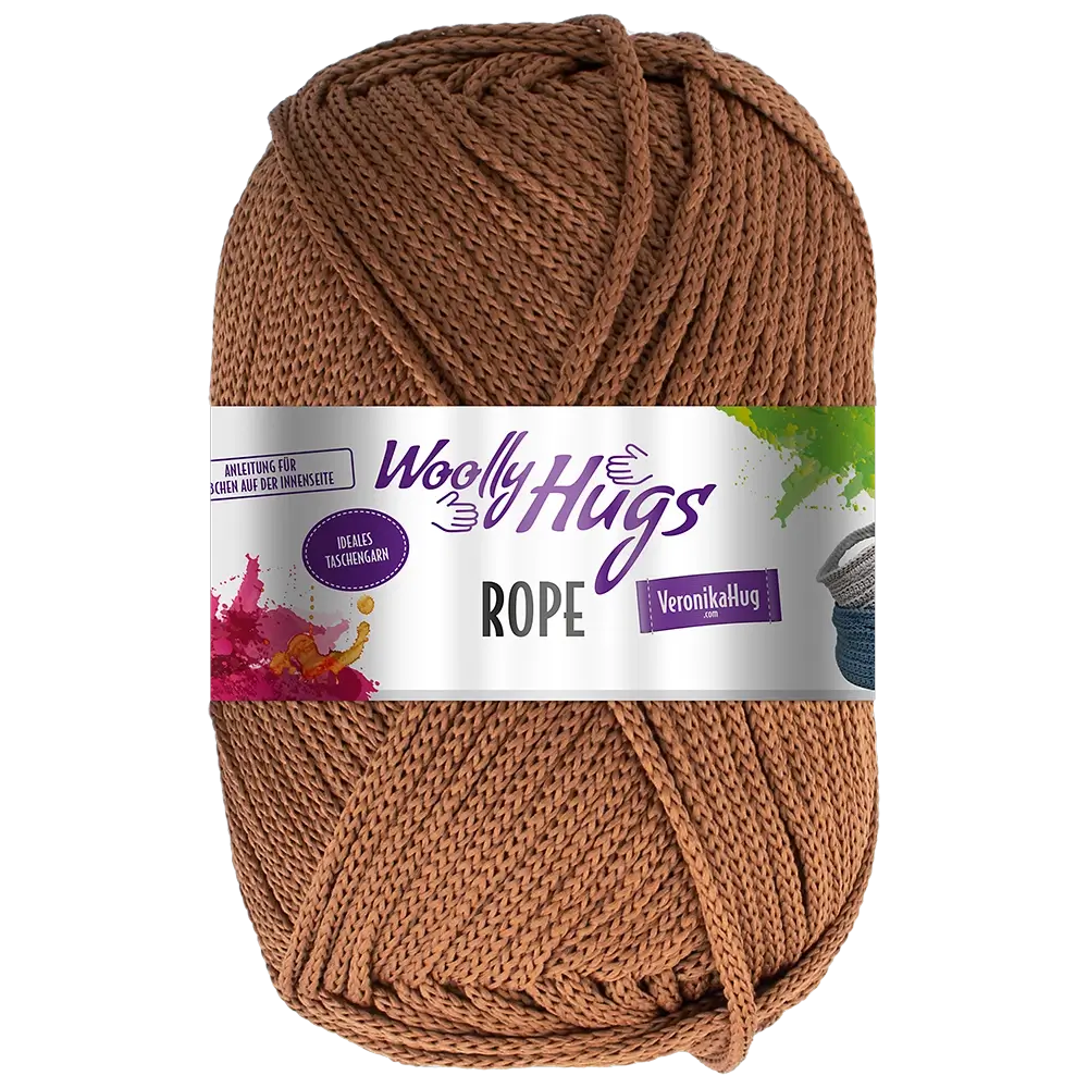 #Farbe_Woolly Hugs Rope | 18 Haselnuss