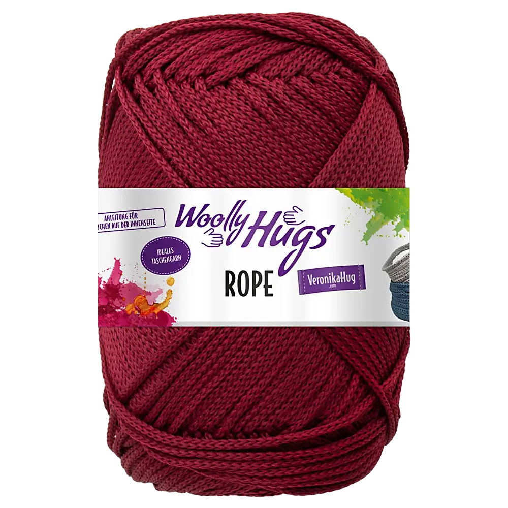 #Farbe_Woolly Hugs Rope | 38 Bordeaux