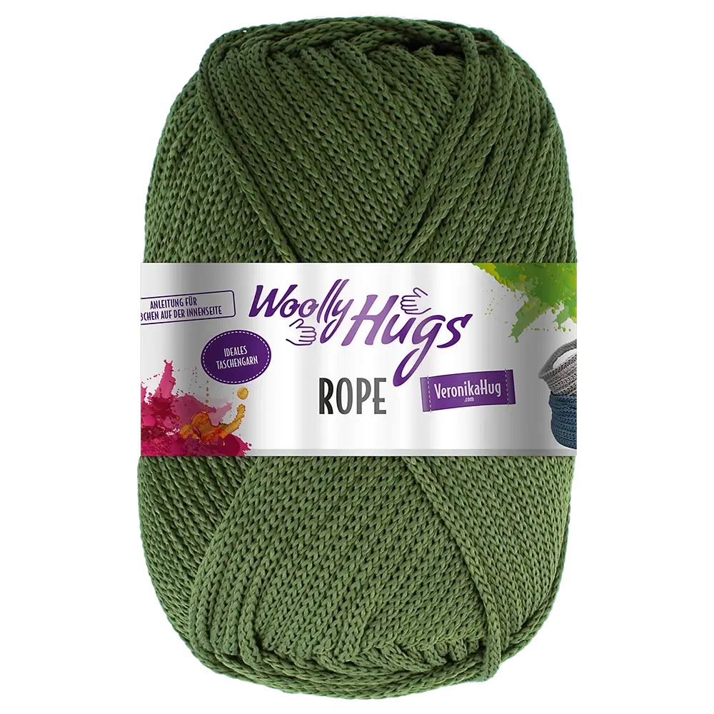 #Farbe_Woolly Hugs Rope | 72 Oliv