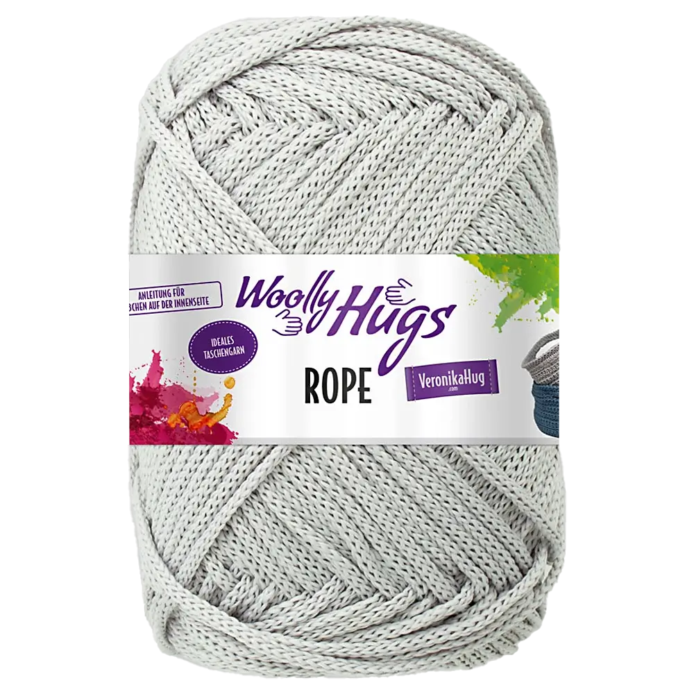 #Farbe_Woolly Hugs Rope | 90 Hellgrau