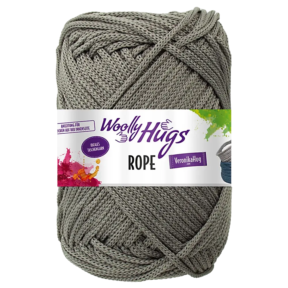 #Farbe_Woolly Hugs Rope | 95 Dunkelgrau