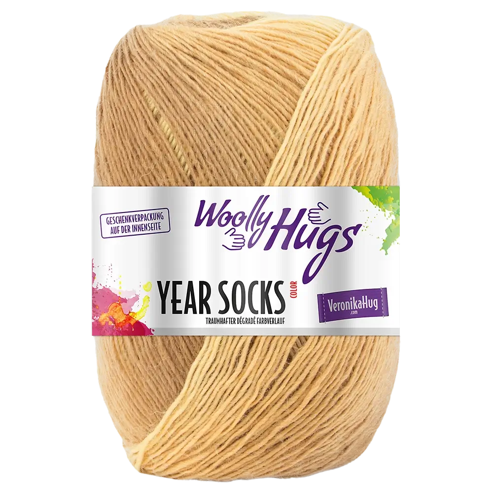 #Farbe_Woolly Hugs Year Socks | 03 MĂ€rz