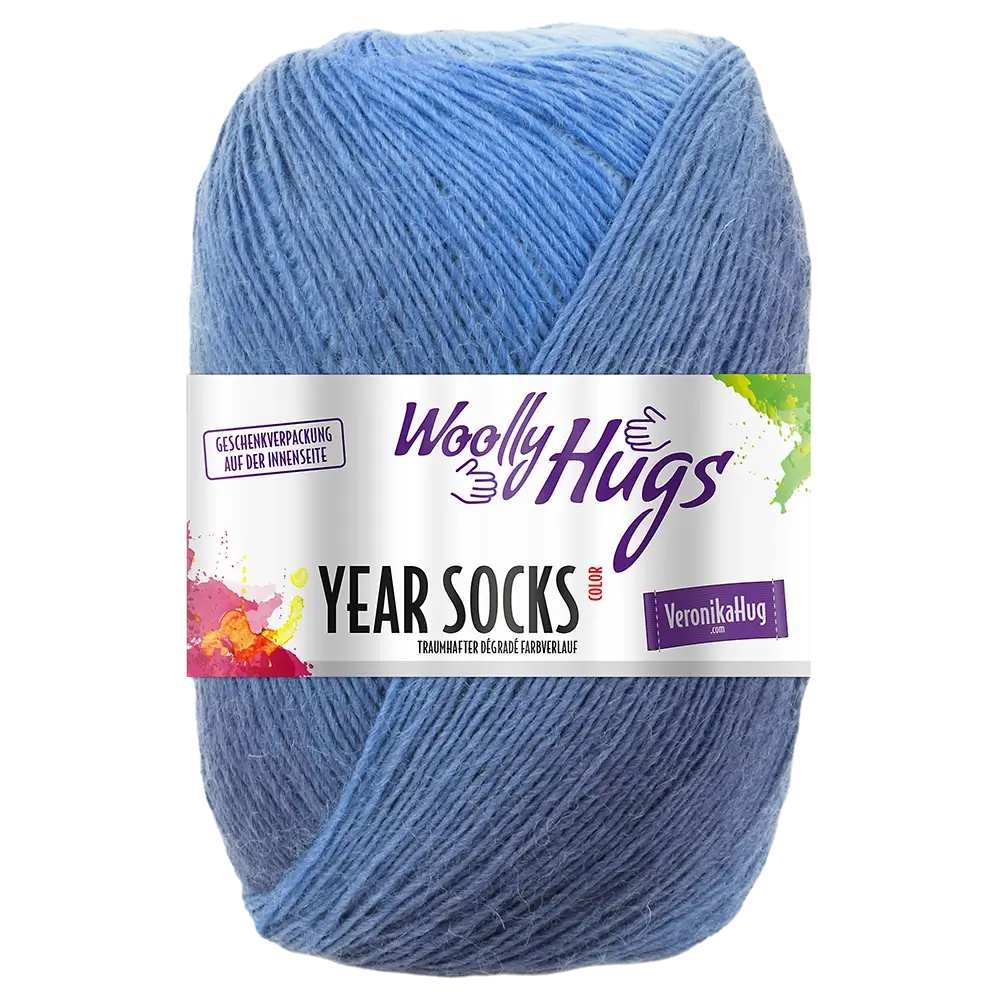 #Farbe_Woolly Hugs Year Socks | 07 Juli