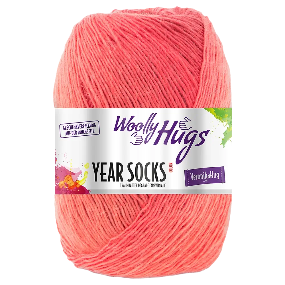 #Farbe_Woolly Hugs Year Socks | 10 Oktober
