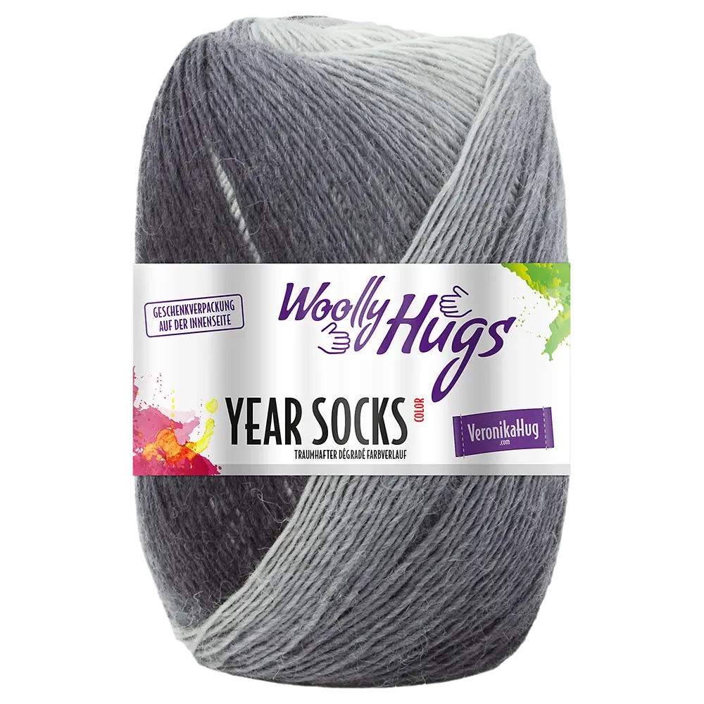 #Farbe_Woolly Hugs Year Socks | 12 Dezember