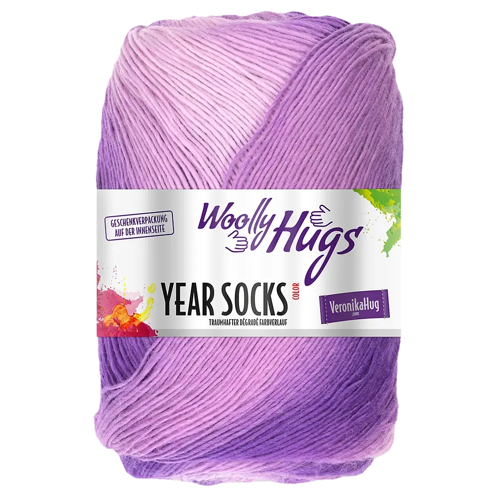 #Farbe_Woolly Hugs Year Socks | 13 FrĂŒhling