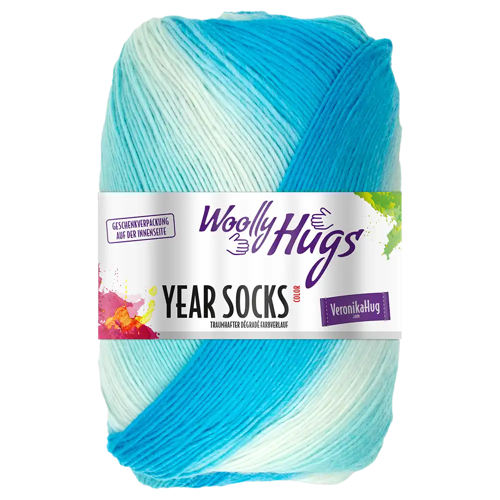 #Farbe_Woolly Hugs Year Socks | 14 Sommer