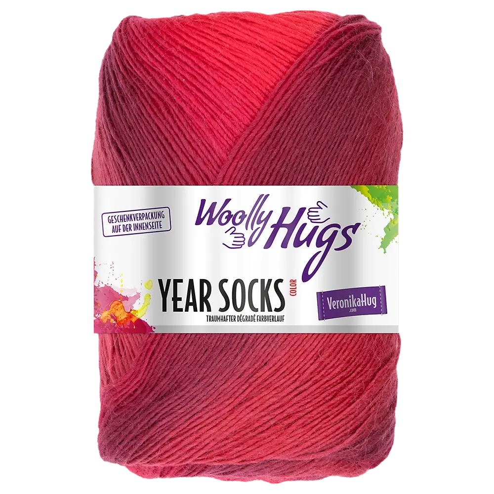 #Farbe_Woolly Hugs Year Socks | 16 Winter